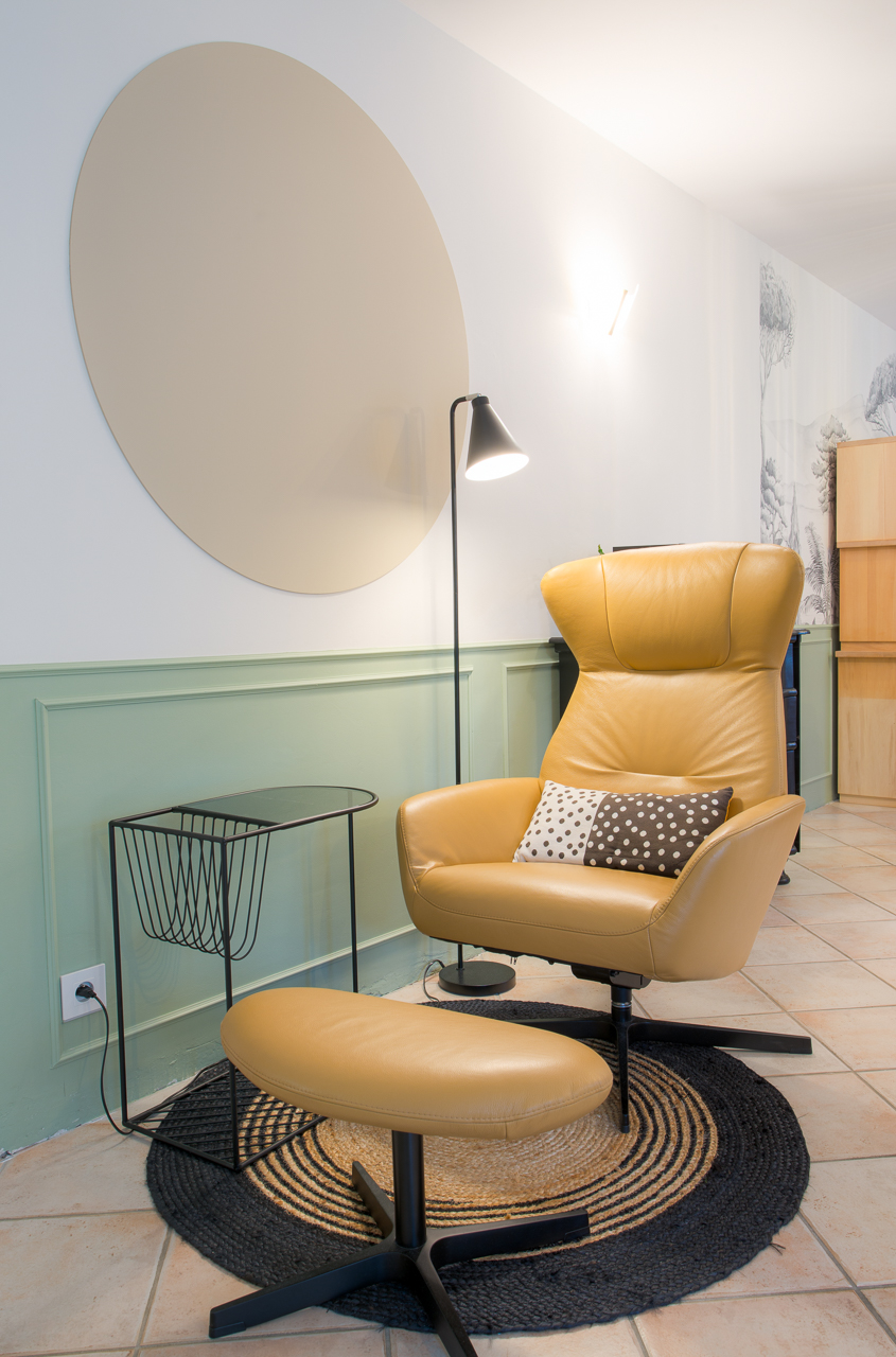 Coin détente projet déco Douarnenez par Horizon Coquelicot Quimper