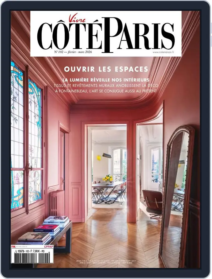 Couverture Cote Paris magazine deco No 102 Fev 2026