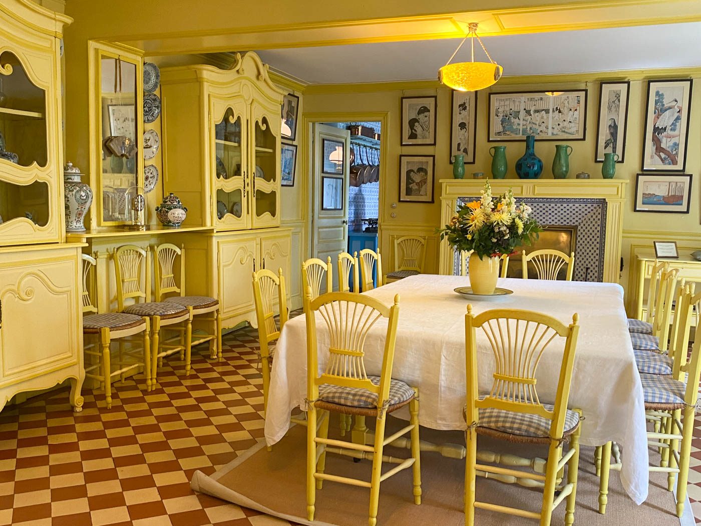 Salle à Manger Jaune de Monet Giverny