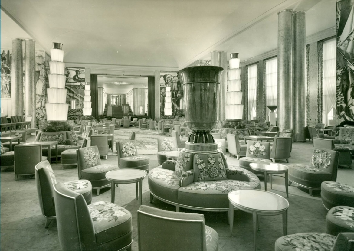 Intérieur du Normandie.
