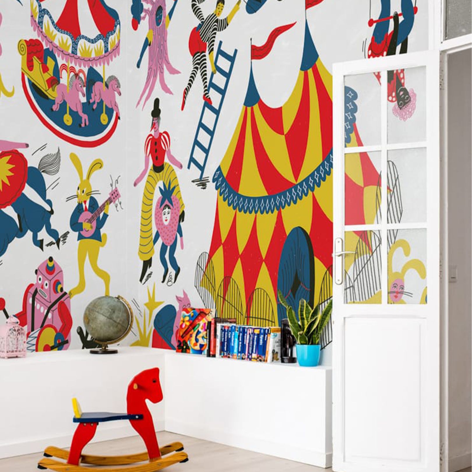 Papier peint circus