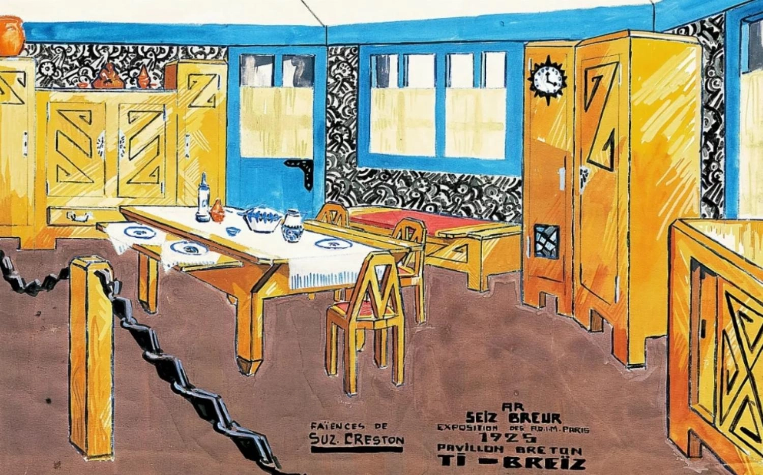 Décorer, c’est créer un décor : 4 artistes peintres qui ont transformé nos intérieurs. 