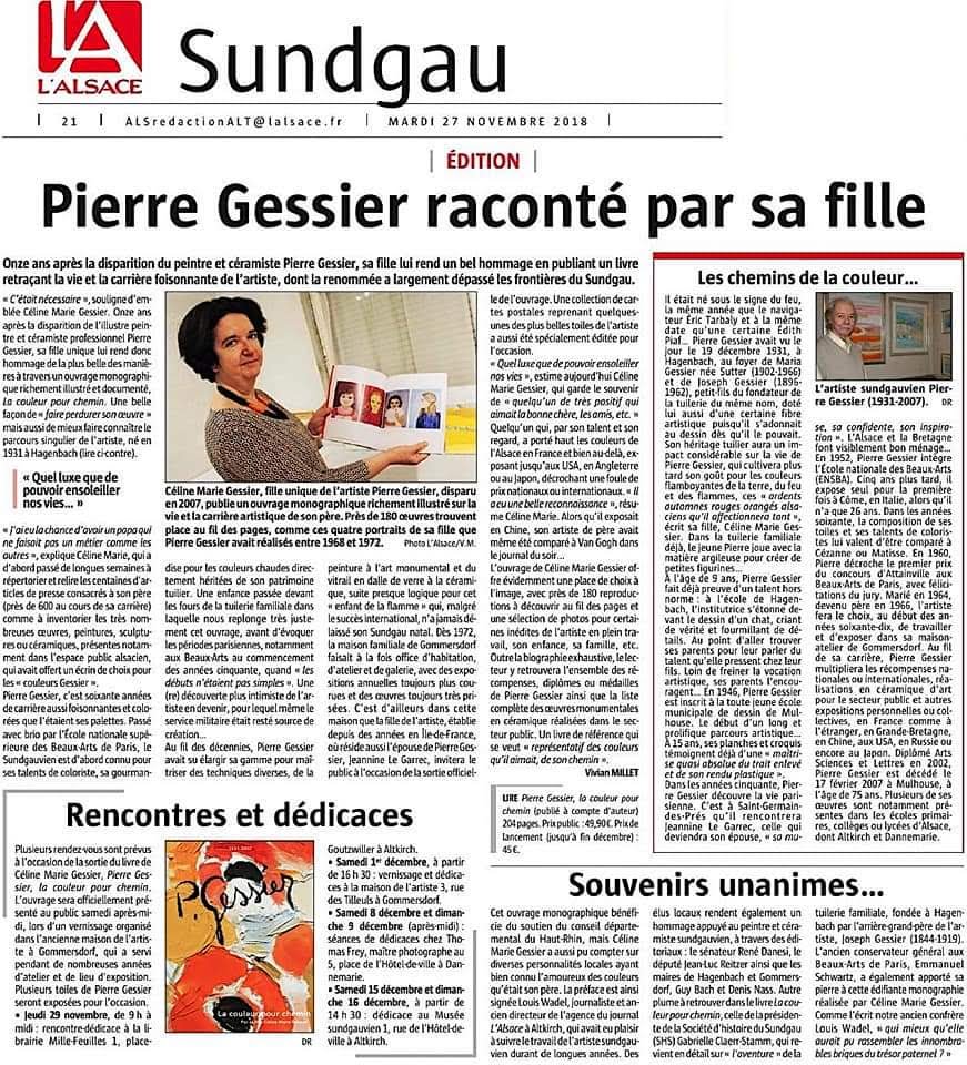 article livre pierre gessier