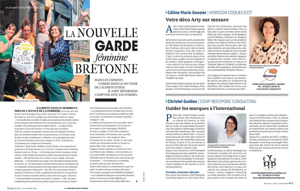 double pages article madame figaro